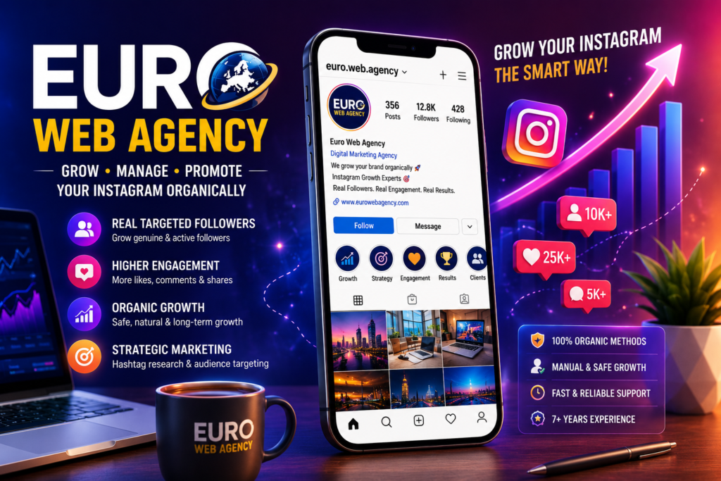 Organic Instagram Growth Manage & Grow Your Instagram Page